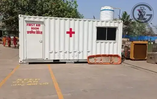 First Aid Room At Yard - Shri Gautam Ship Breakings